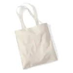 Sand Cotton Tote Bag Long Handle
