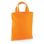 Orange Mini Cotton Tote Bag
