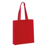 Fire Red Premium Recycled Canvas Tote Bag