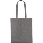 Black Marl Recycled Cotton Shopper