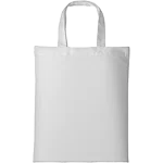 White Mini Cotton Shopper