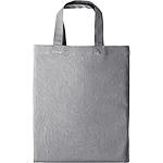 Slate Light Grey Mini Cotton Shopper