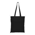 Black Recycled Cotton Tote Bag