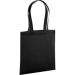 Black Premium Organic Cotton Shopper