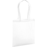 White Premium Organic Cotton Shopper