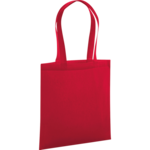 Classic Red Premium Organic Cotton Shopper