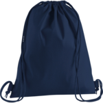 French Navy Premium Cotton Drawstring Bag