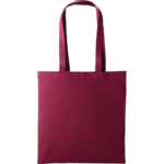 Burgundy Cotton Shopper Long Handle thumbnail