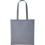 Steel Mid Grey Cotton Shopper Long Handle thumbnail