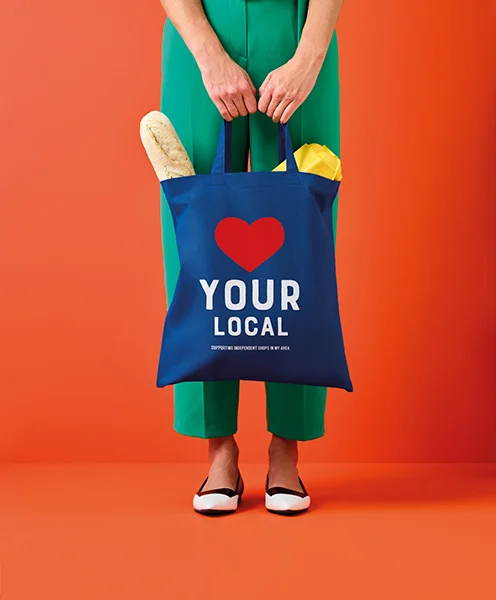 Cotton Shopper Short Handle lifestyle