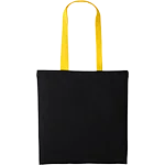 Black-Sunflower Cotton Shopper Contrast Handle thumbnail