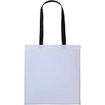 White-Black Cotton Shopper Contrast Handle thumbnail