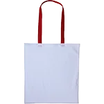 White-Red Cotton Shopper Contrast Handle thumbnail
