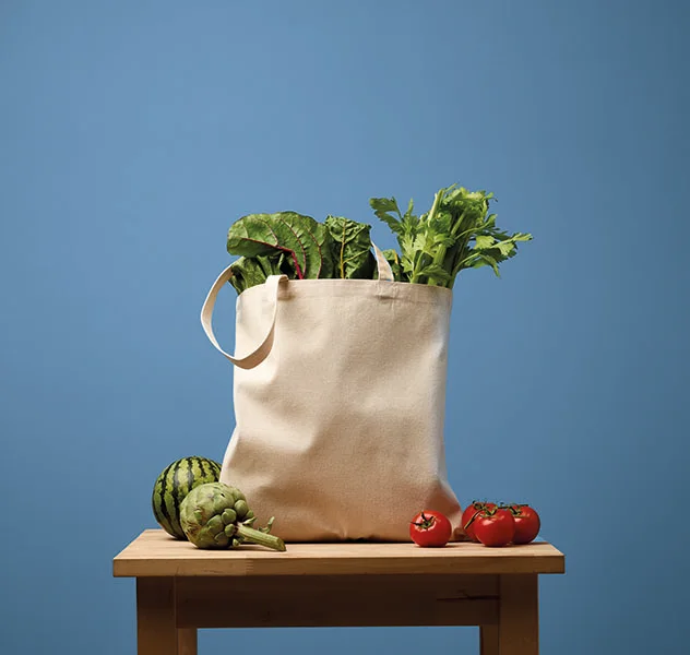 Premium Recycled Canvas Shopper lifestyle