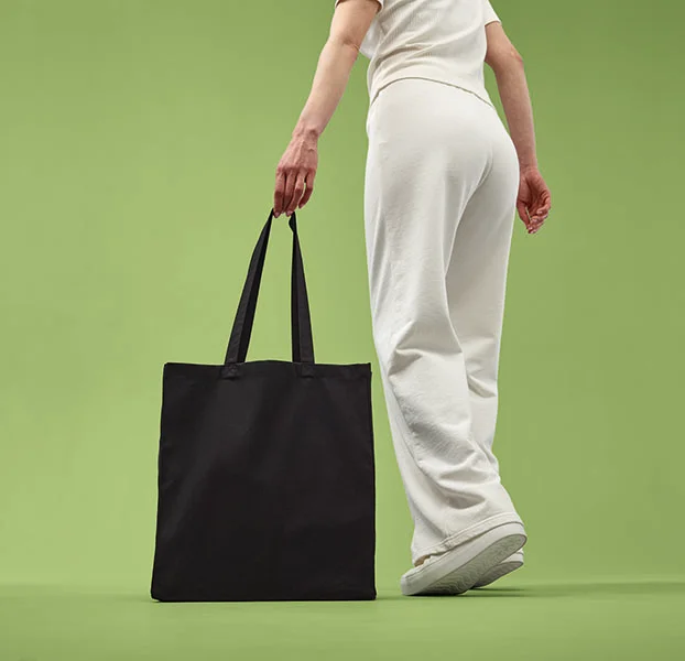 Premium Recycled Canvas Tote lifestyle 02