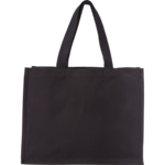 Black Premium Recycled Large Canvas Tote thumbnail