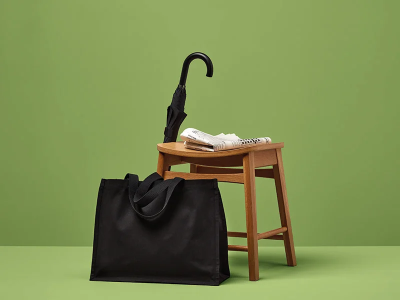 Premium Recycled Large Canvas Tote lifestyle 02