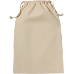 Natural Recycled Cotton Drawstring Stuff Bag thumbnail