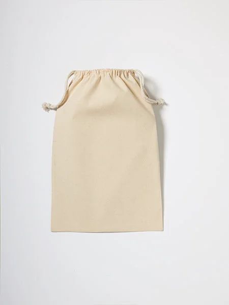 Recycled Cotton Drawstring Stuff Bag lifestyle 04