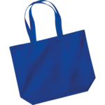 Bright Royal Premium Organic Cotton Maxi Tote thumbnail