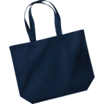 French Navy Premium Organic Cotton Maxi Tote thumbnail