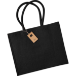 Black Classic Jute Bag thumbnail