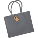 Graphite Grey Classic Jute Bag thumbnail