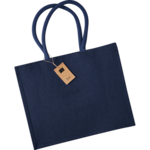 Navy Classic Jute Bag thumbnail