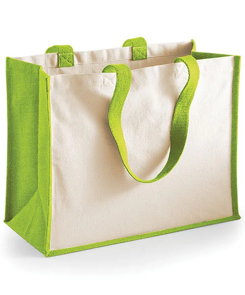 Classic Jute Cotton Canvas Bag lifestyle 03