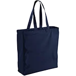 French Navy Premium Canvas Tote thumbnail