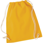 Mustard Cotton Drawstring Bag thumbnail